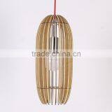 Modern Fancy Design Wooden Pendant Light for Home/hotel JK-8005B-18 LED Pendant Light thumbnail-5