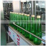 Automatic beer glass bottle filling production line