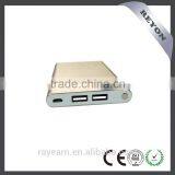 Power Bank, 10000mAh 2-Output Portable External Power Bank Battery Charger Pack for IPhone 6/5/4, IPad, IPod, Samsung Devices