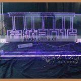 GH-I009 clear acrylic led sign display led outdoor display transparent led display