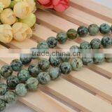 Natural Gemstone African Turquoise 4mm to 12mm Round Loose Beads thumbnail-1