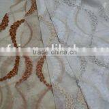 Modern Unique Embroidered Cheap Curtain Fabric