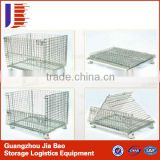 manufacturer storage cage with wheels/warehouse storage cage/wrought iron shelves