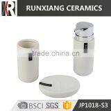 Fashion Design White Ceramic Bathroom Accessories Set thumbnail-1