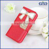 Magnetic Rhinestone Flip Stand Case For Nokia Lumia 520 thumbnail-2