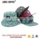 Custom Embroidered Flat Brim Adjustable Snapback Caps thumbnail-6