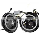 WEIKEN 7 Inch Led Headlight/Round Harley Led Headlight/Motorcycle Headlights thumbnail-2