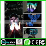 COSPLAY Interesting Vedio music actived The cheappest price glasses with led light