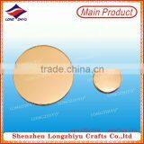Metal Aluminium Copper Nameplate,blank Copper Label Round Tag Charms thumbnail-1