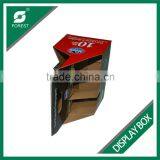 TOP SALE CORRUGATED DISPLAY STANDERS CARDBOARD MILK PACKING CARRIERS AND HOLDERS WITH HANDLE Quality Choice thumbnail-2