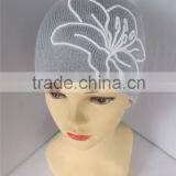 Wholesale Embroidery Artwork 100%Acrylic Custom Made Beanie thumbnail-4