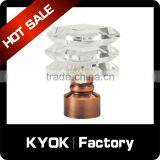 KYOK Latest Plastic Coated Curtain Finial, Fancy Curtain Finials, Plastic Fence Finials thumbnail-1