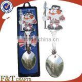 Bulk Souvenir Pearl Custom Design Zinc Alloy Collectible Spoon for Gifts thumbnail-6