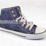 High Top Canvas Sneakers Lace up China Wholesale for Teenager thumbnail-3