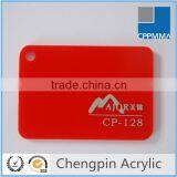 Multi Color Red Cast Acrylic Sheet Two Color