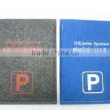 Felt Parking Disc Cover CW2015