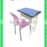 modern school desk and chair cheap plastic school furniture HXZY035