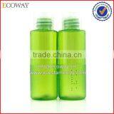 Plastic Cosmetic Bottles Clear Green Transparent Pvc Hotel Shampoo Bottle thumbnail-1