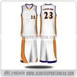 2016 full sublimated custom made wholesale reversible basketball jersey professional custom made basketball uniforms