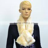 Fall/Winter New Rechargeable Battery Heated Fake Fur Scarf