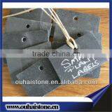 Superb Quality Natural Black Stone Flower Label Slate Plant Marker thumbnail-5