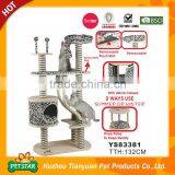 Cost Saving Removable Plush Pad 2 Ways Use Leopard Skin Cat Tree