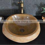 Natural Hotel Bathroom Cobblestone Vanity Tops thumbnail-3