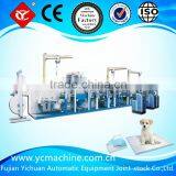 High Speed Automatic Disposable Pet Mattress Machine Manufacturer thumbnail-1