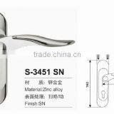 External Pull Handle Main Door Lock Entry Set American Profile Cylinder Lock thumbnail-5