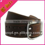 double pin buckle man star pattern fashion pu belt