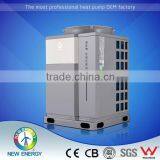 industrial air to water heating cooling geothermal heat pump ground source water heater and chiller 12kw 18kw