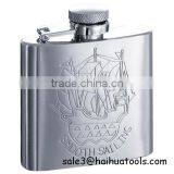 Hip Flask Stainless Steel Holder/set