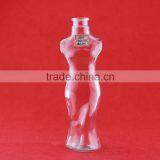 Hot Sell 500ml Glass Bottle Empty Juice Bottle Woman Shape Liquor Bottle thumbnail-6