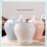 Bulk Ceramic Spice Jars Decorative Design With Ceramic Lid thumbnail-1
