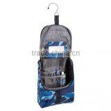600D Polyester Travel Hanging Toiletry Bag thumbnail-2