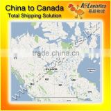 sea freight charges Shanghai to Winnipeg,Canada