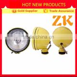 Hot sell 12V 24V round auto headlamp headlight for truck forklift