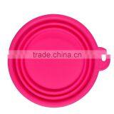 China Factory OEM Stocks Feature & Brand Label Silicone Collapsible Infrared Pet Bowl thumbnail-4