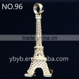 hung Effiel tower on the necklace ,decoration of garment-96