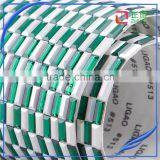 new design green strip 24*40cm slef sticker plastic mesh