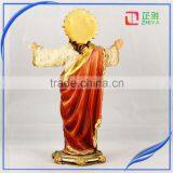 2016 Hot Sale Wholesale Polyresin Sacred Heart of Jesus Statue for Sale thumbnail-4