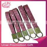 Fashion Bling Rhinestone Keyring Lanyard With Custom Laser Logo thumbnail-1