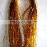 Golden Fly Tying Tackle Tinsel in Hanks Glitter Fly Tying Materials