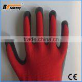 BSSAFETY 13G Black Nitrile Hand Gloves for Construction Work thumbnail-5