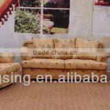 Floral Pattern Fabric Sofa Set