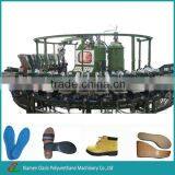 china hot sale pu sole polyurethane insole making machine