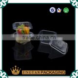 Hot selling disposable clear plastic fruit and cake storage container