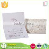 Europe Artificial Lace Pearl Blank Wedding Invitation Cards thumbnail-6