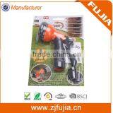 High Pressure Spray Nozzle /8 Function Plastic Spray Gun for Hose thumbnail-2