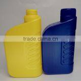 1.5 Liter Blue and Yellow Engine Oil Plastic Bottle Lubricating Bottle